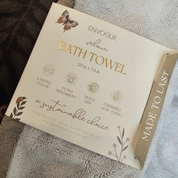 Envogue 4 piece Decorative Towel Set - Picture 4 of 16